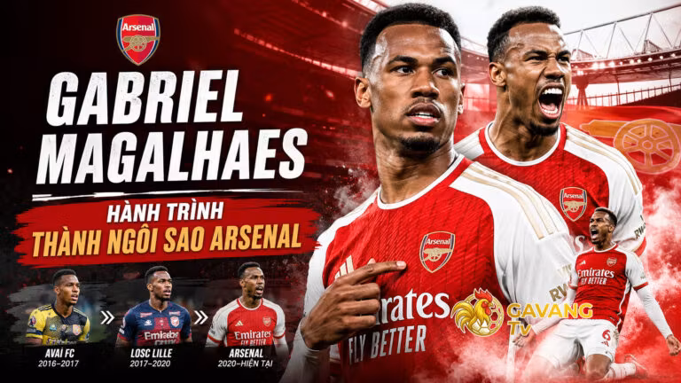 Gabriel Magalhaes – Hành trình thành ngôi sao Arsenal