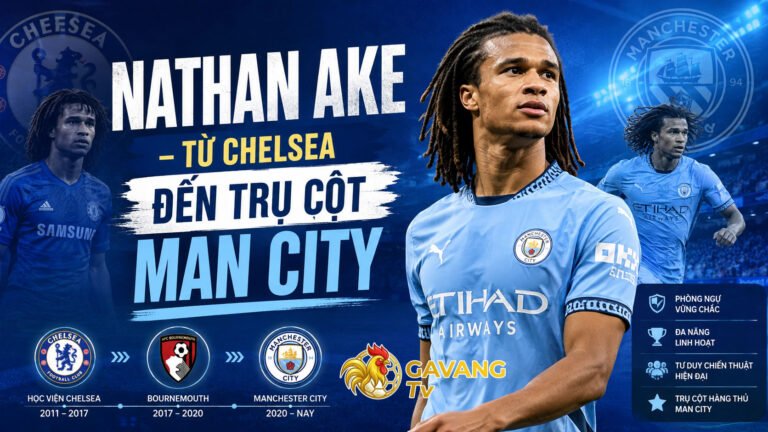 Nathan Ake – Từ Chelsea đến trụ cột Man City