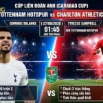 Nhận định và link xem trực tiếp bóng đá Tottenham vs Charlton vòng 2 Carabao Cup chuẩn HD trên Gavang TV.